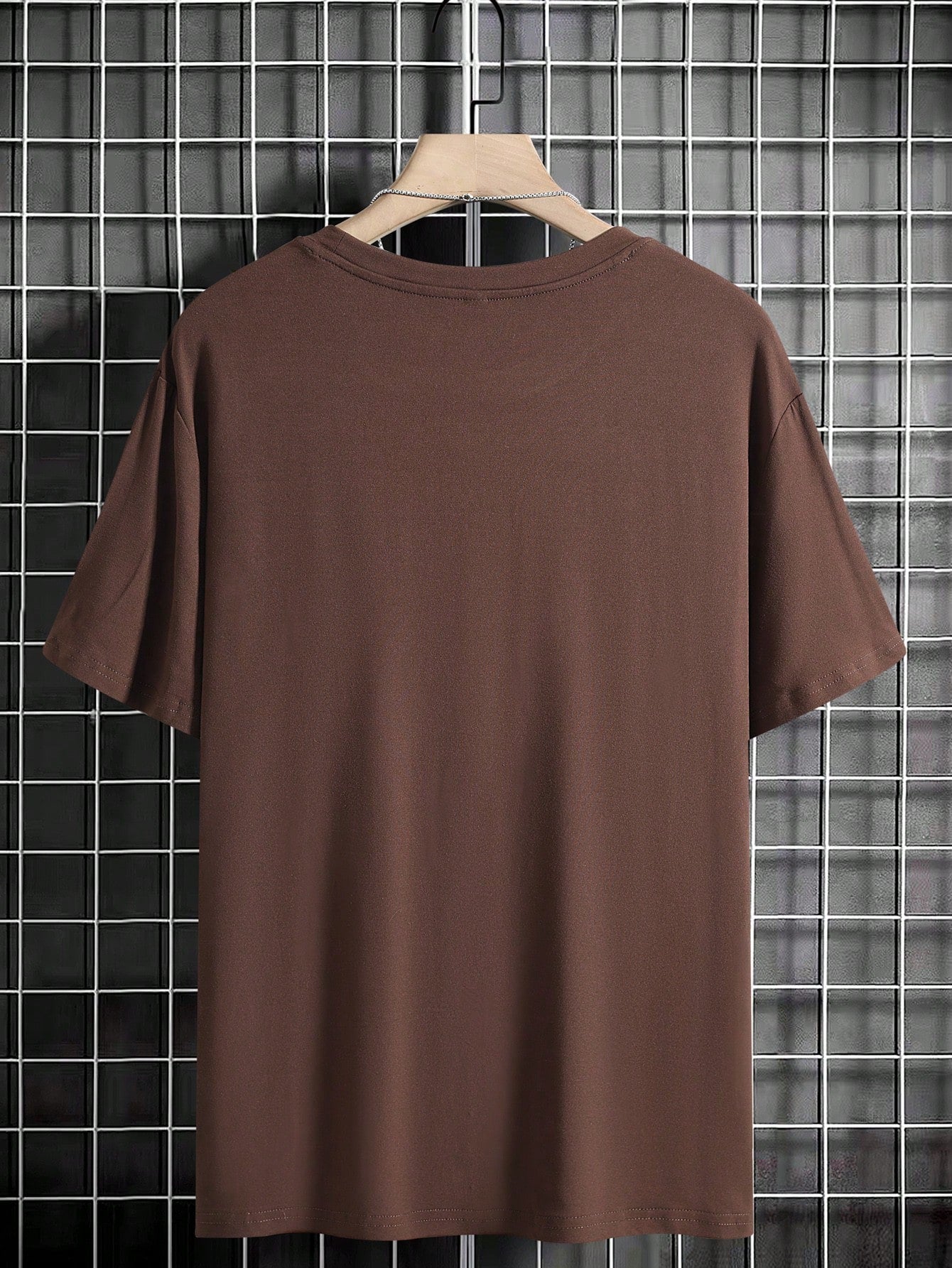 Manfinity Men's Solid Color T-Shirt