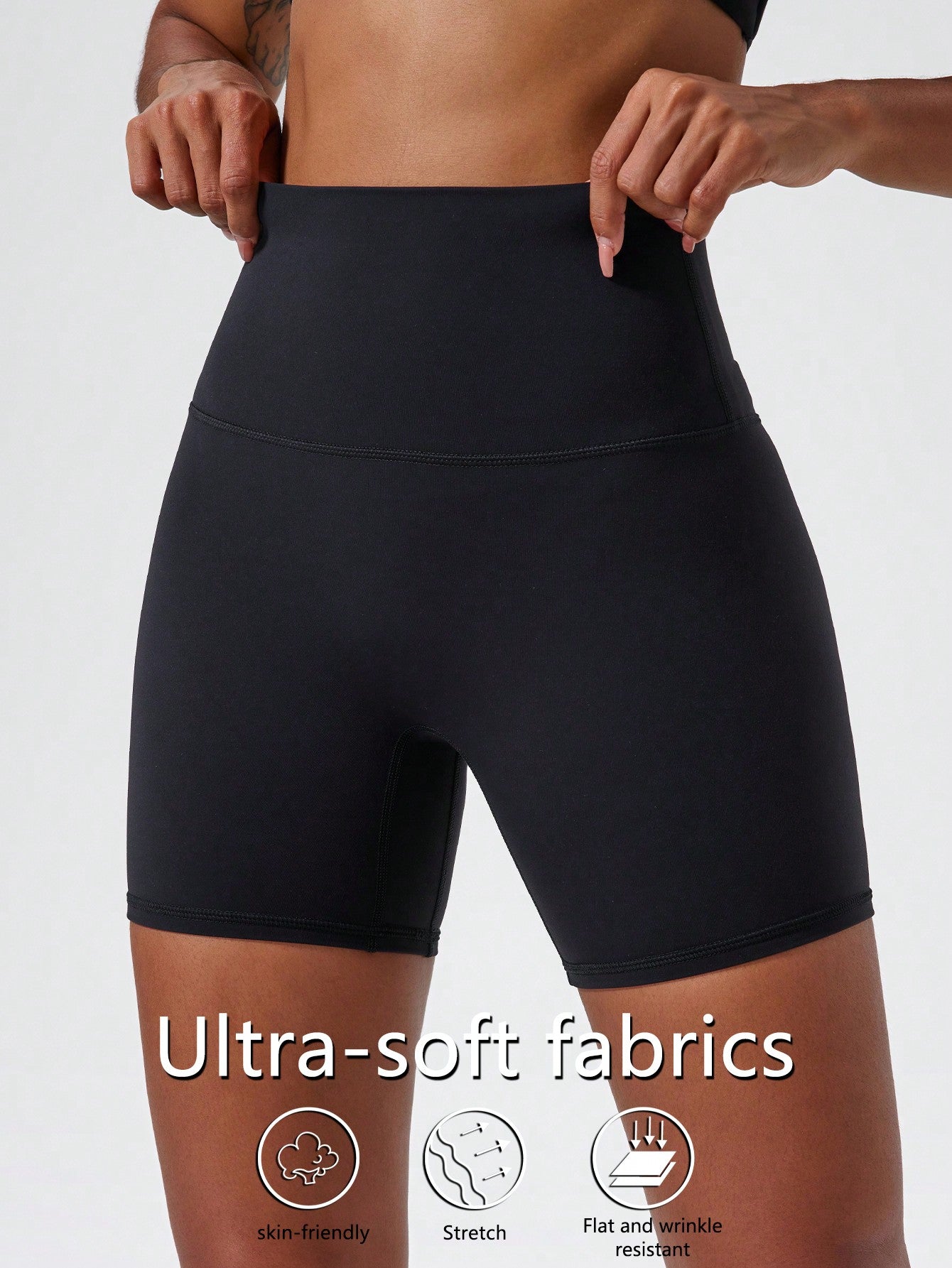 High Elasticity Bare Feel Yoga Shorts