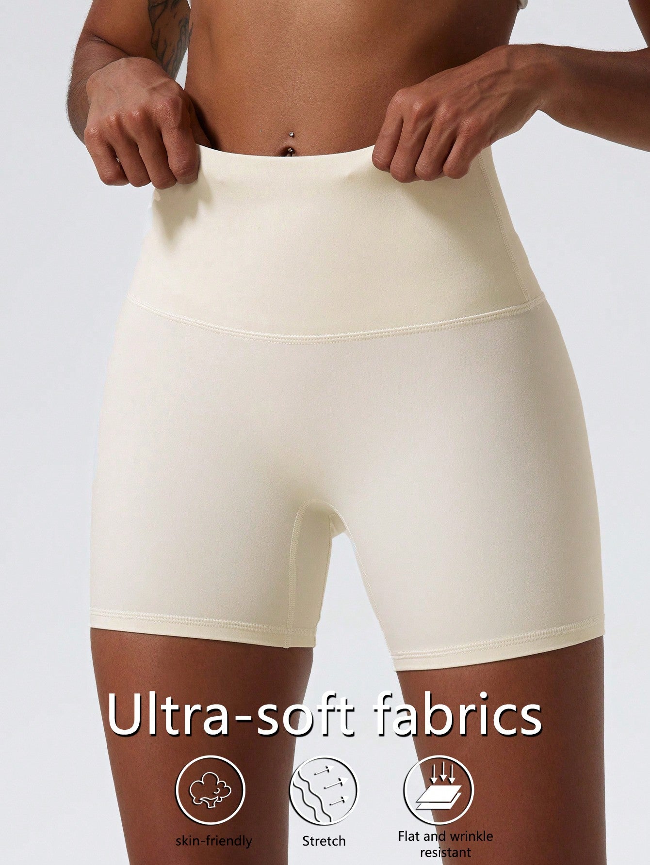 High Elasticity Bare Feel Yoga Shorts