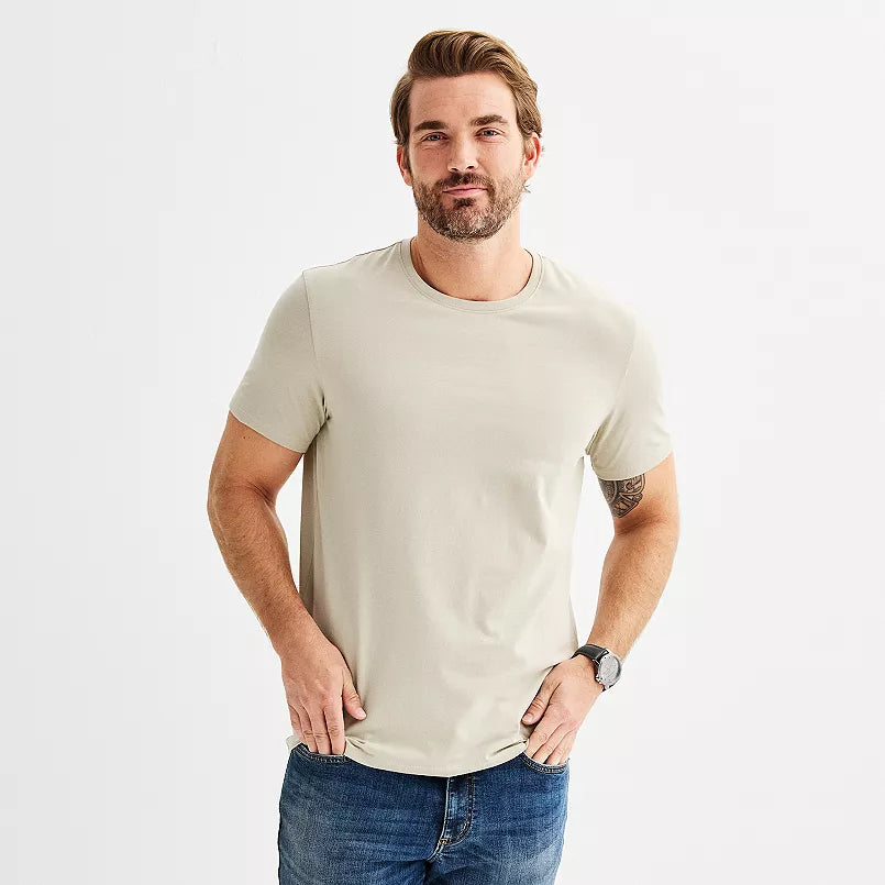 Men's Apt. 9® Premier Flex Short Sleeve Crewneck Tee