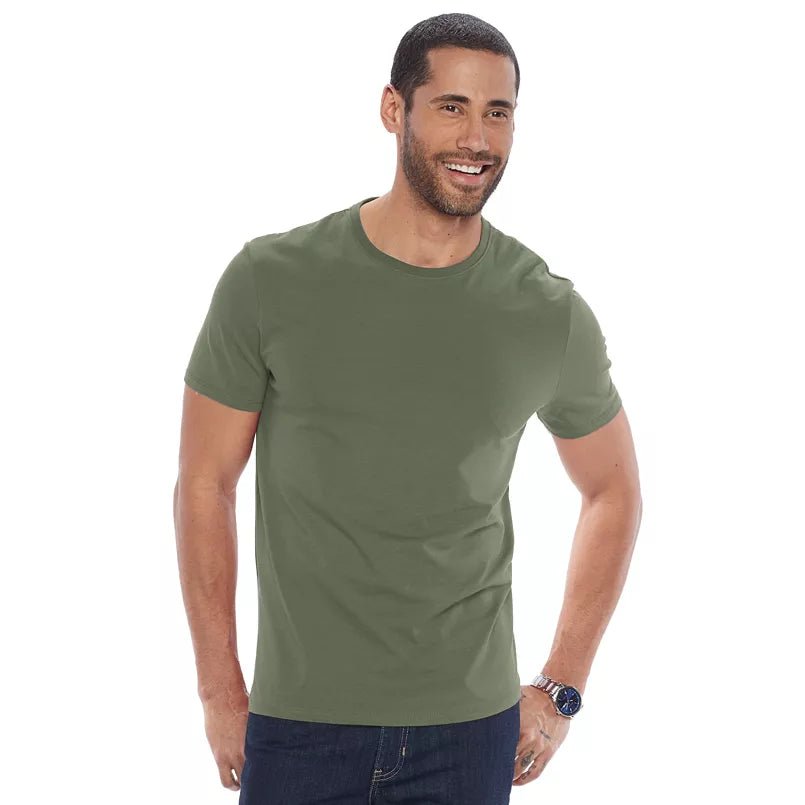 Men's Apt. 9® Premier Flex Short Sleeve Crewneck Tee