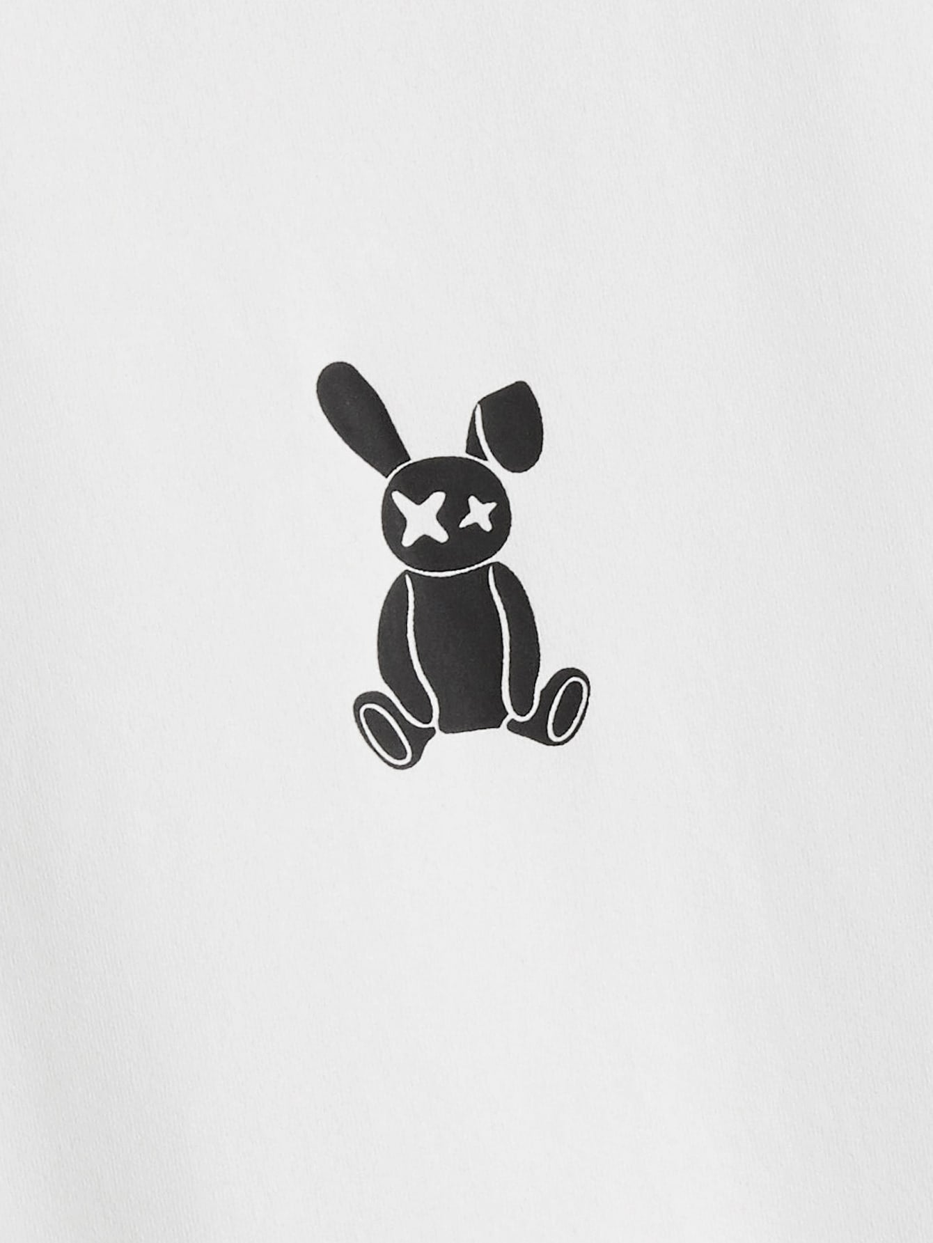 Manfinity Homme Men Rabbit Print Tee - 2306BLACK.COM